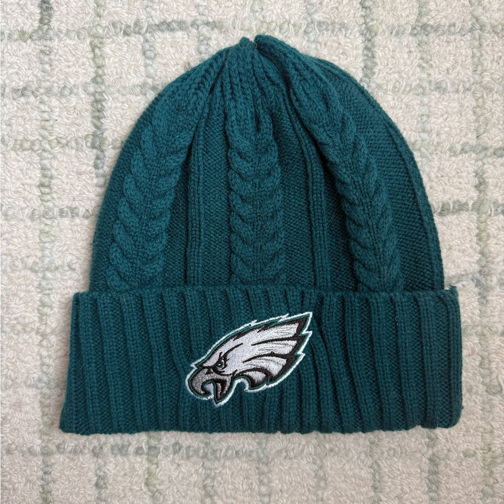 NFL Woman’s Green Philadelphia Eagles Knit Beanie